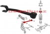 Tylny górny poprzeczny wahacz Dodge Journey 2011-